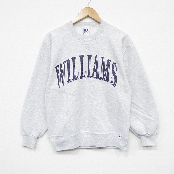 S/古着 ラッセル 長袖 スウェット メンズ 90年代 90s WILLIAMS クルー