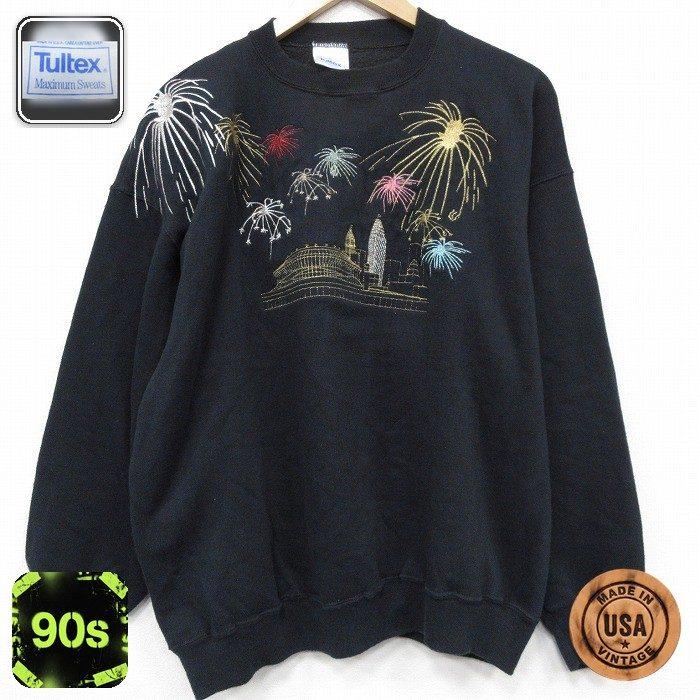 TULTEX（タルテックス） XL/古着 長袖 スウェット メンズ 90年代 90s 