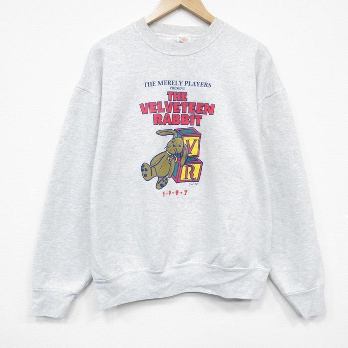 FRUIT OF THE LOOM（フルーツオブザルーム） XL/古着 長袖 スウェット 