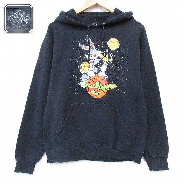 ルーニーテューンズ　スペースジャム　セットアップ M/古着 長袖 スウェット パーカー メンズ ルーニーテューンズ スペース