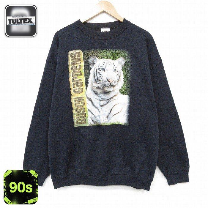 TULTEX（タルテックス） XL/古着 長袖 スウェット メンズ 90年代 90s