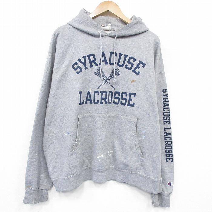 Champion（チャンピオン） XL/古着 長袖 スウェット パーカー メンズ 