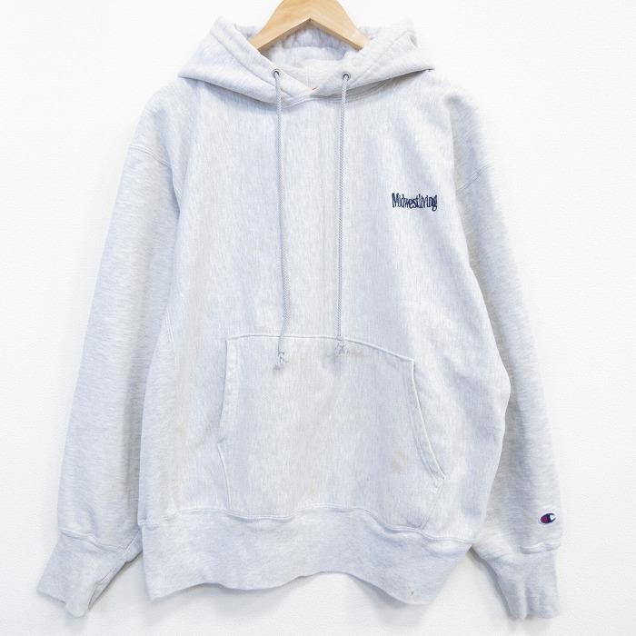 Champion（チャンピオン） XL/古着 長袖 リバースウィーブ パーカー