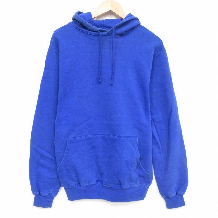 M/古着 エルエルビーン ラッセル 長袖 スウェット パーカー メンズ USA製 青【spe】 26may12 L.L.Bean（エルエルビーン） M/古着 ラッセル 長袖 スウェット