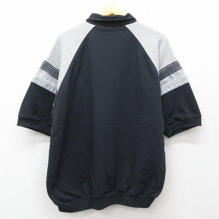 【希少古着】ビンテージ 半袖スウェット ラグラン ブラック VINTAGE 60's UNKNOWN ビンテージ スウェット 半袖 ラグラン 4本