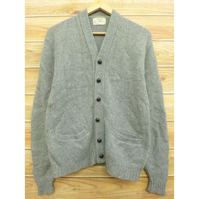 S 古着 ビンテージ ニット カーディガン アロー ウール 薄緑 グリーン 霜降り 18mar16 中古 メンズ トップス Swtr 古着屋rushout 通販 Yahoo ショッピング