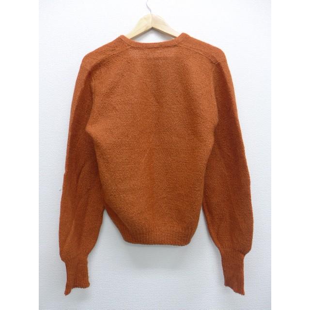 S 古着 長袖 セーター モヘア Vネック オレンジ系 19sep19 中古 メンズ ニット トップス Swtr 古着屋rushout 通販 Yahoo ショッピング