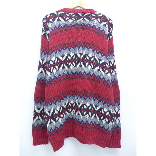 L 古着 長袖 ブランド セーター アメリカンイーグル American Eagle クルーネック 赤 レッド 19oct31 中古 メンズ ニット トップス Swtr 古着屋rushout 通販 Yahoo ショッピング