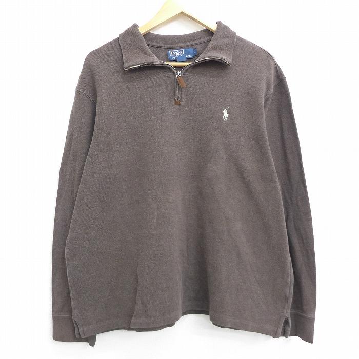 L/古着 長袖 ブランド ハーフジップ トップス 90s ラルフローレン Ralph Lauren ワンポイントロゴ コットン 茶 ブラウン 20sep04 中古 メンズ :swtr20073165:古着屋RUSHOUT - 通販 - Yahoo!ショッピング L/古着 長袖 ブランド ハーフジップ トップス 90s ラルフローレン Ralph Lauren ワンポイントロゴ コットン 茶 ブラウン 20sep04 中古 メンズ :swtr20073165:古着屋RUSHOUT - 通販 - Yahoo!ショッピング
