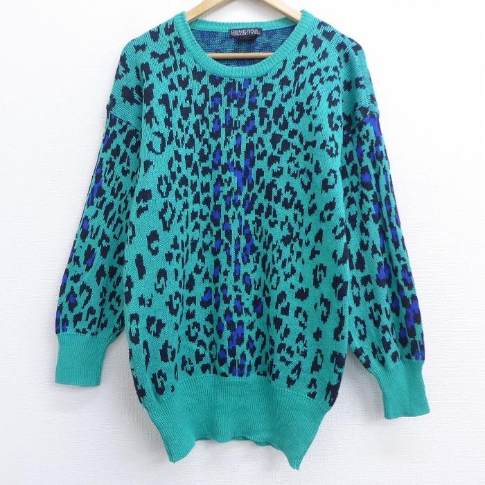 S 古着 長袖 セーター 90s クルーネック 緑他 グリーン sep24 中古 メンズ ニット トップス Swtr 古着屋rushout 通販 Yahoo ショッピング