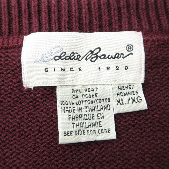 Eddie Bauer XL/古着 エディーバウアー 長袖 セーター メンズ Eddie Bauer XL/古着 エディーバウアー 長袖 セーター メンズ