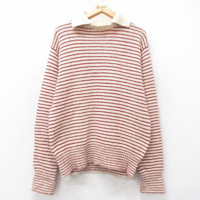 L.L.Bean M/古着 エルエルビーン LLBEAN 長袖 ビンテージ セーター  