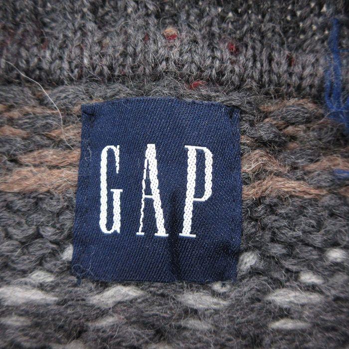 GAP（ギャップ） L/古着 長袖 セーター メンズ フェアアイル ウール 