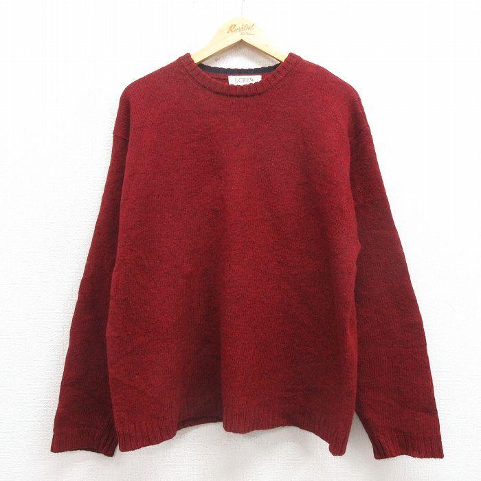 90's J.CREW ジェイクルー 幾何学模様 ウール ニット セーター 原宿