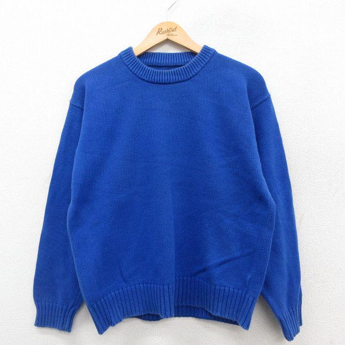 Eddie Bauer（エディーバウアー） M/古着 長袖 セーター メンズ 90s 
