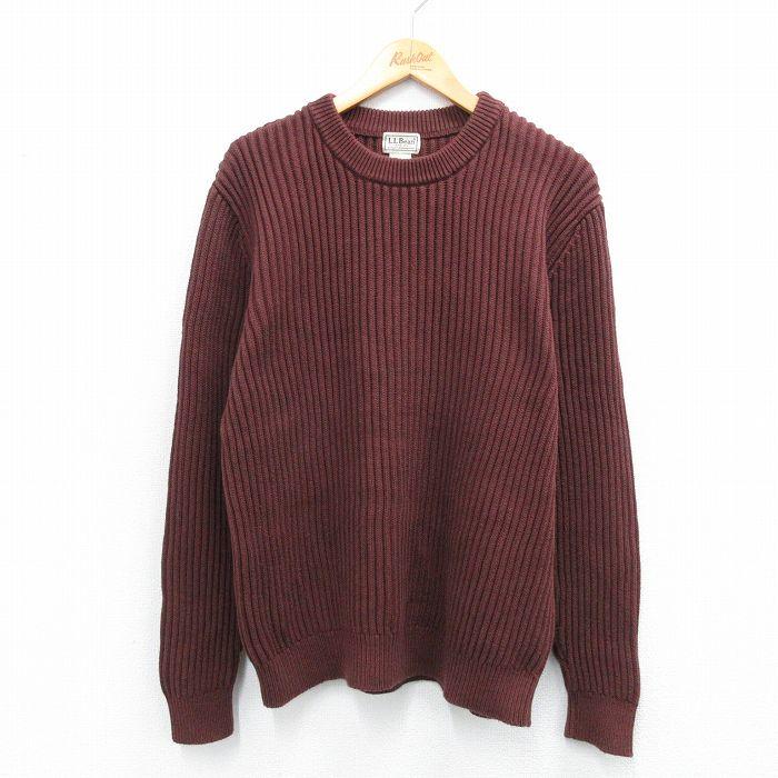 L.L.Bean（エルエルビーン） L/古着 LLBEAN 長袖 セーター メンズ 00s 
