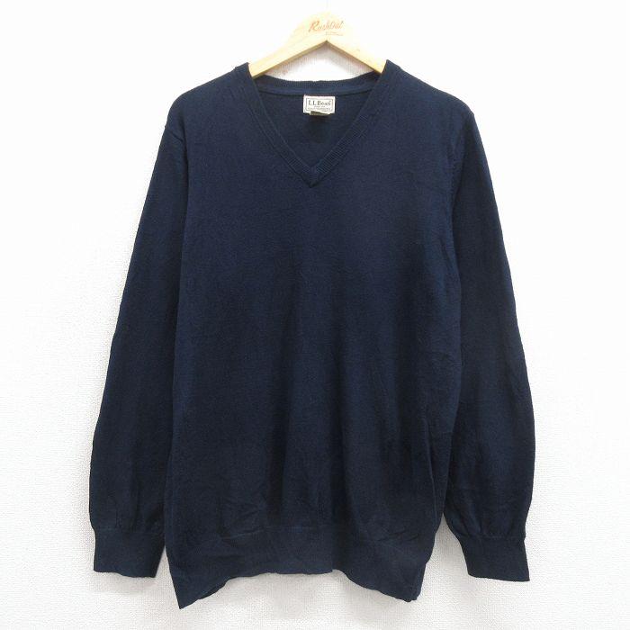 L.L.Bean（エルエルビーン） L/古着 長袖 セーター メンズ 00年代 00s