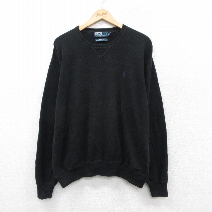 XL/古着 ラルフローレン 長袖 ブランド セーター メンズ 90年代 90s
