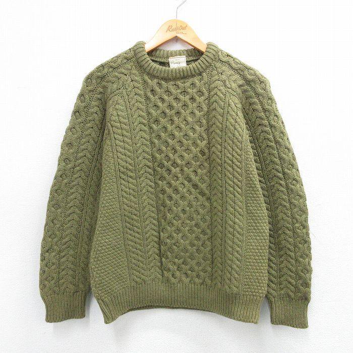 90s DKNY Cable Knit アラン フィッシャーマン ニット 90's aran crafts フィッシャーマン ニット アランセーター