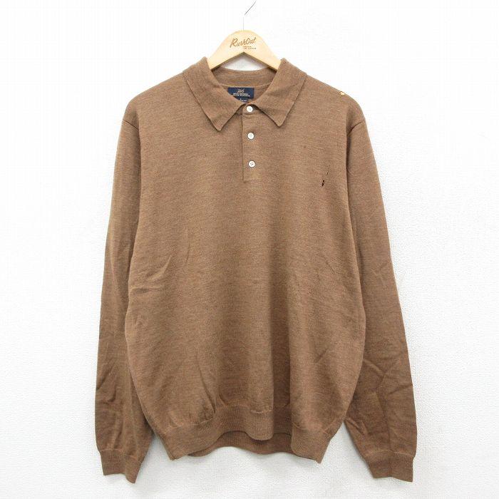 L/古着 タウンクラフト 長袖 ビンテージ セーター メンズ 60年代 60s