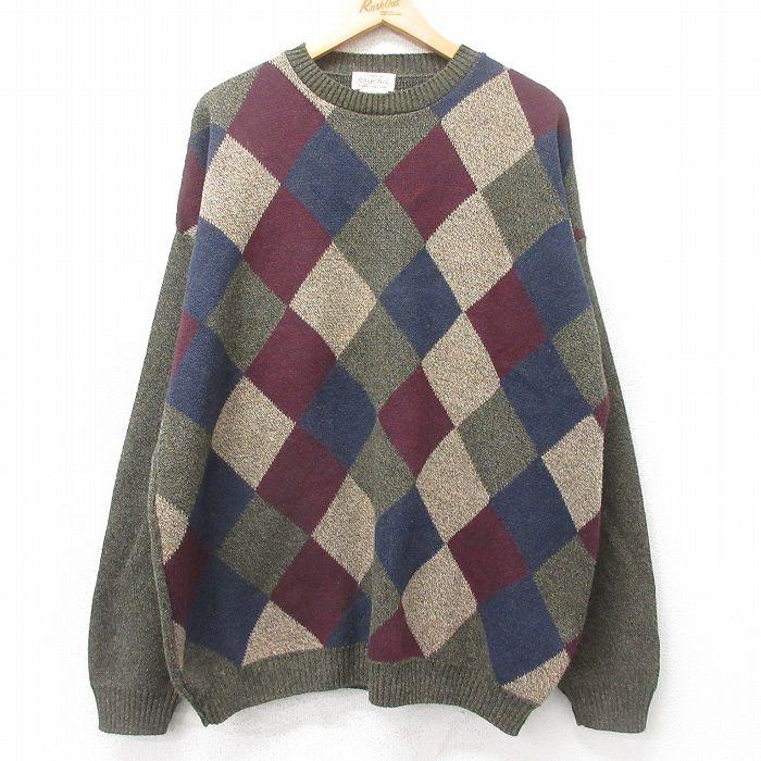 XL/古着 セントジョンズベイ 長袖 セーター メンズ 90年代 90s 大きい