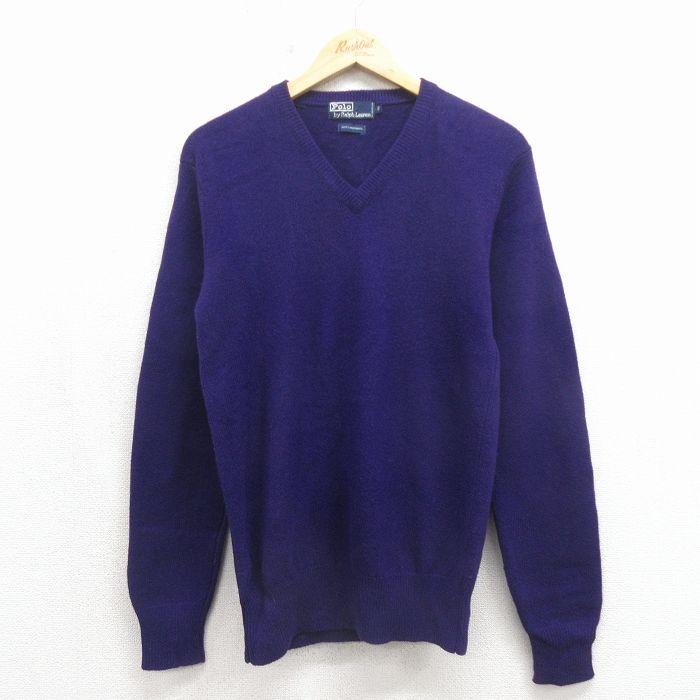 S/古着 ラルフローレン 長袖 ブランド セーター メンズ 90年代 90s