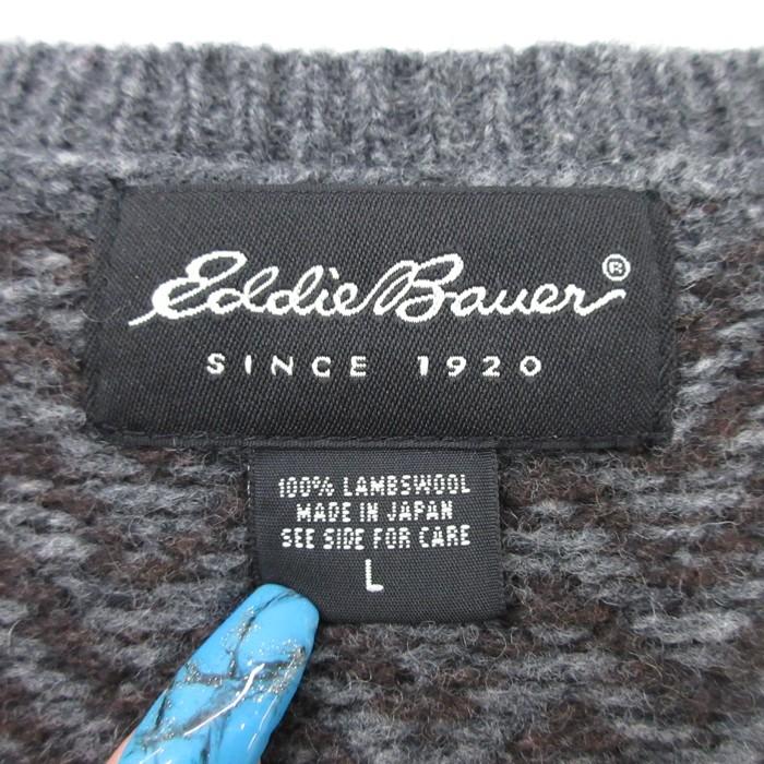 Eddie Bauer セーター メンズ Lサイズ L/古着 Eddie Bauer エディーバウアー セーター メンズ 00年代 00s