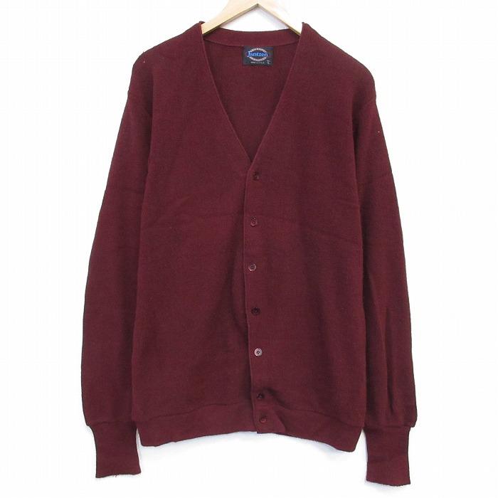 20%OFF】L/古着 ジャンセン 長袖 ニット カーディガン メンズ 90年代 