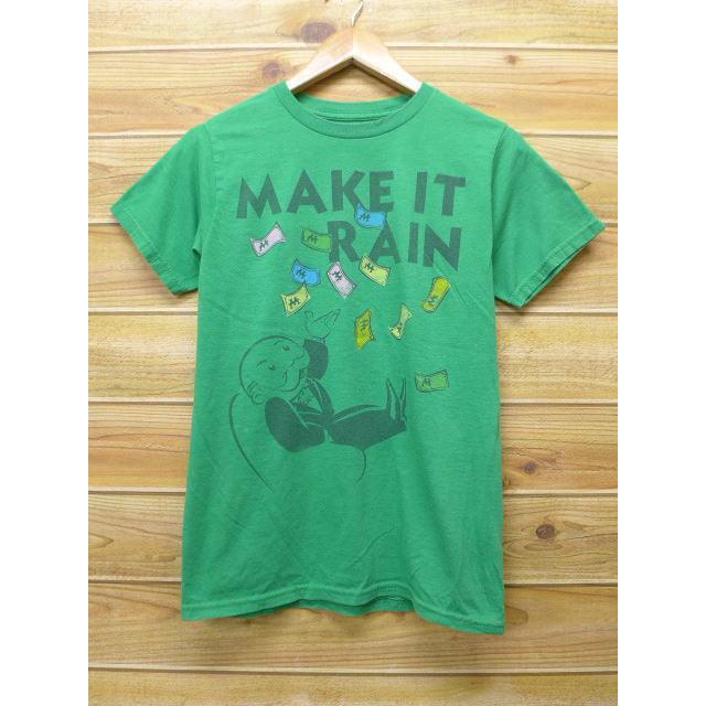 S 古着 Tシャツ モノポリー 緑 グリーン 18apr10 中古 メンズ 半袖 Ts 古着屋rushout 通販 Yahoo ショッピング