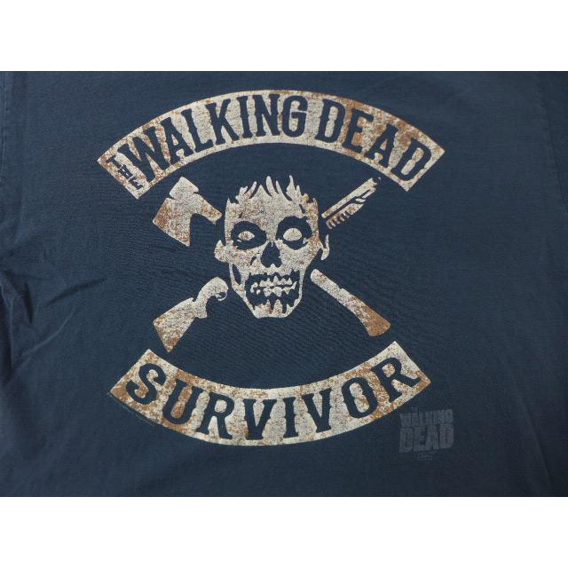 Xl 古着 Tシャツ 映画 ウォーキングデッド スカル 黒 ブラック 18jun26 中古 メンズ 半袖 Ts 古着屋rushout 通販 Yahoo ショッピング