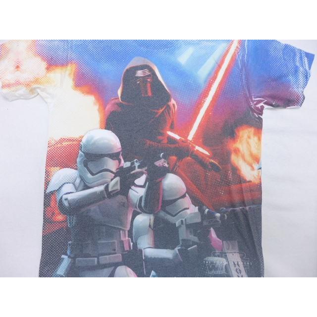 L 古着 Tシャツ 映画 スターウォーズ Star Wars 全面プリント 青他 ブルー 18aug01 中古 メンズ 半袖 Ts 古着屋rushout 通販 Yahoo ショッピング