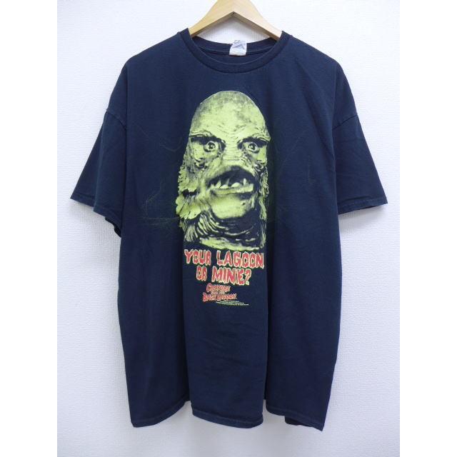 Xl 古着 Tシャツ 映画 大アマゾンの半魚人 大きいサイズ 黒 ブラック Spe 19jul29 中古 メンズ 半袖 Ts 古着屋rushout 通販 Yahoo ショッピング