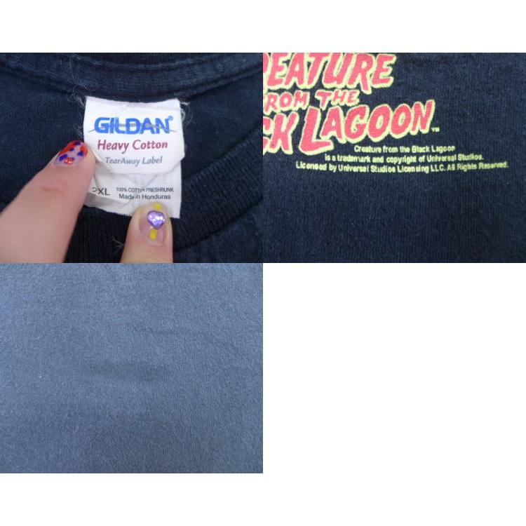 Xl 古着 Tシャツ 映画 大アマゾンの半魚人 大きいサイズ 黒 ブラック Spe 19jul29 中古 メンズ 半袖 Ts 古着屋rushout 通販 Yahoo ショッピング