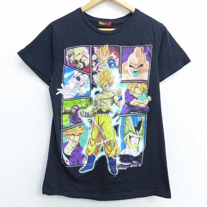 S 古着 半袖 Tシャツ ドラゴンボール 悟空 コットン クルーネック 黒 ブラック mar30 中古 メンズ Ts 古着屋rushout 通販 Yahoo ショッピング