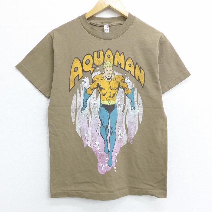 アクアマン Dcコミックスユニフォームtシャツ ジャスティスリーグ 奉仕品 海底帝国アトランティスの王 ｄｃコミック キャラクター Tシャツ 半袖 S M Lサイズ ネコポス発送 マジックナイト Jla392 ハロウィン仮装 マジックナイト アクアマンdcコミックスtシャツ