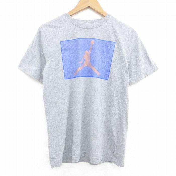 S 古着 半袖 Tシャツ キッズ ボーイズ 子供服 マイケルジョーダン エアジョーダン クルーネック グレー 霜降り 21aug10 中古 メンズ Ts 古着屋rushout 通販 Yahoo ショッピング