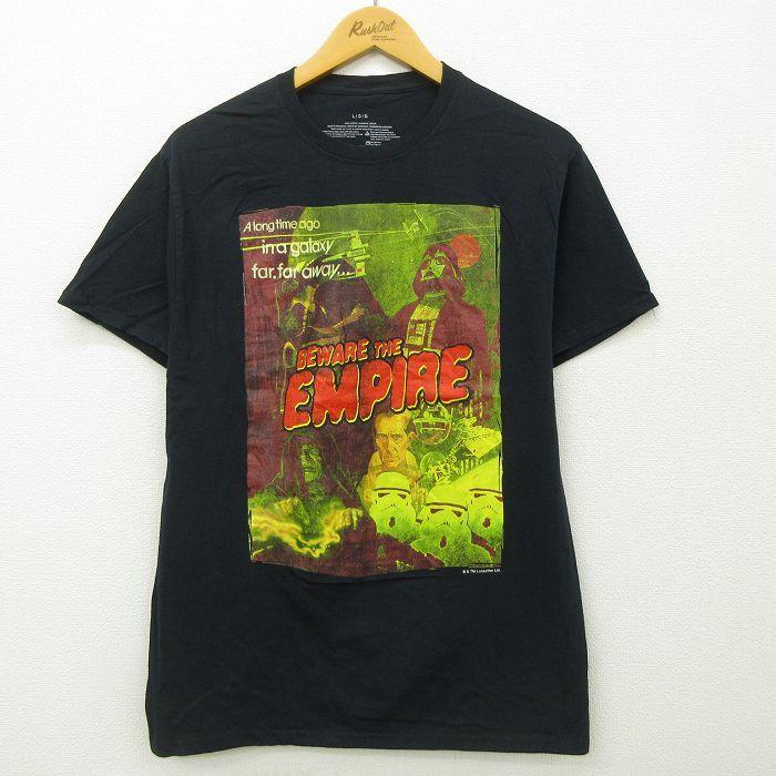 M/古着 半袖 Tシャツ メンズ スターウォーズ STAR WARS ダースベイダー 