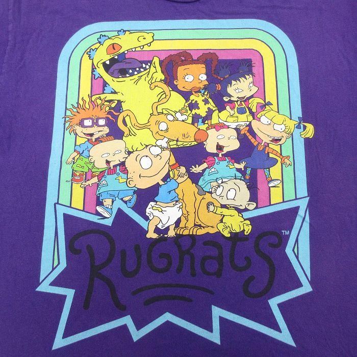 XL/古着 半袖 Tシャツ メンズ アニメ ニコロデオン ラグラッツ
