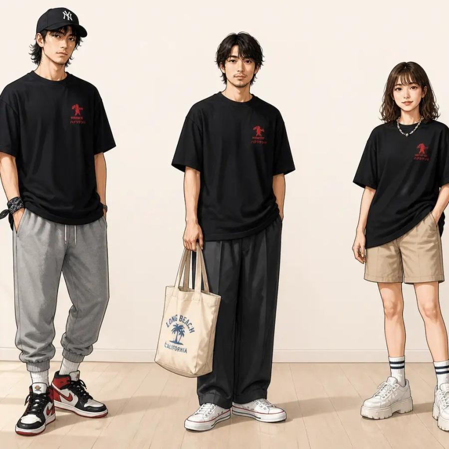 XL/古着 半袖 Tシャツ メンズ ゲーム ストリートファイター リュウ 黒