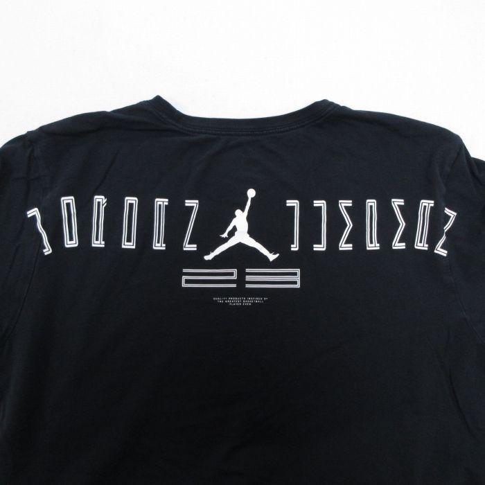 Xl 古着 半袖 Tシャツ メンズ マイケルジョーダン エアジョーダン コットン クルーネック 黒 ブラック 22jun30 中古 Ts 古着屋rushout 通販 Yahoo ショッピング