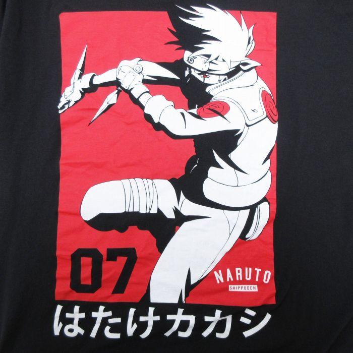XL/古着 半袖 Tシャツ メンズ アニメ NARUTO 疾風伝 はたけカカシ