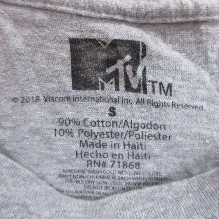 S/古着 半袖 Tシャツ メンズ MTV ミュージックテレビジョン クルー 