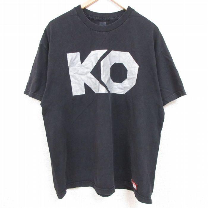 XL/古着 半袖 Tシャツ メンズ ワールドプロレスリング KO コットン