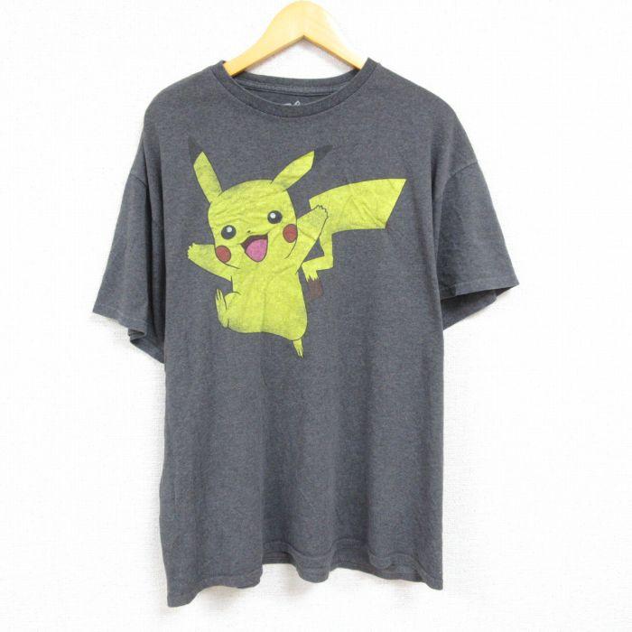 XL/古着 半袖 Tシャツ メンズ アニメ ニンテンドー ポケモン 