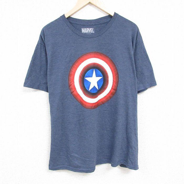 キャプテン・アメリカ Tシャツ XLサイズ 漫画 コミック アニメ ビンテージ eplus1163g.jpg