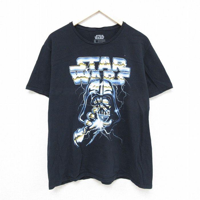 XL/古着 半袖 Tシャツ メンズ スターウォーズ STAR WARS ダース  