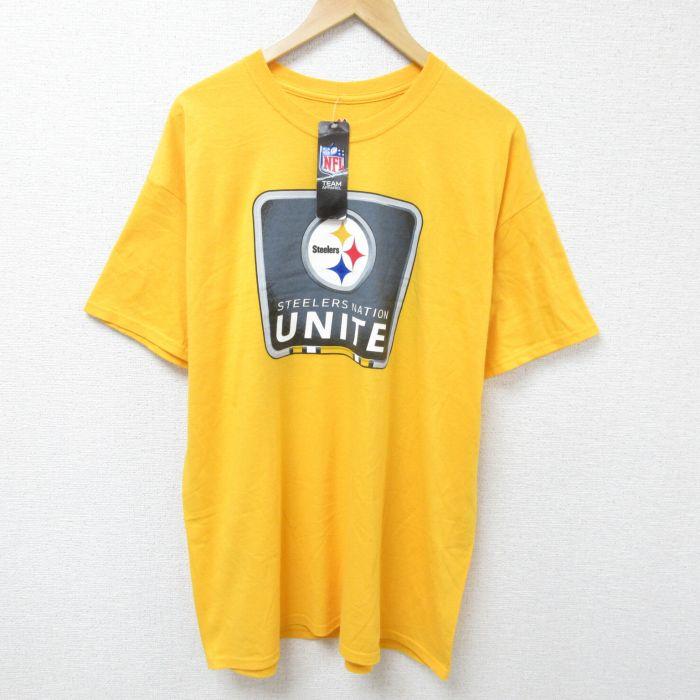 XL/古着 マジェスティック 半袖 Tシャツ メンズ NFL ピッツバーグ 