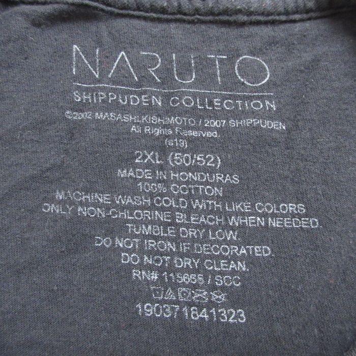 XL/古着 半袖 Tシャツ メンズ アニメ ナルト疾風伝 はたけカカシ