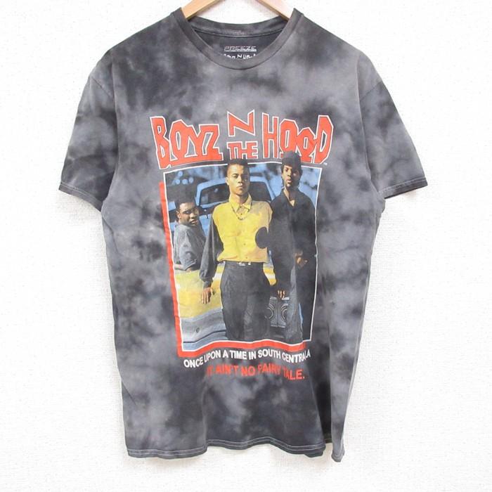 M/古着 半袖 Tシャツ メンズ 映画 ボーイズンザフッド アイスキューブ 