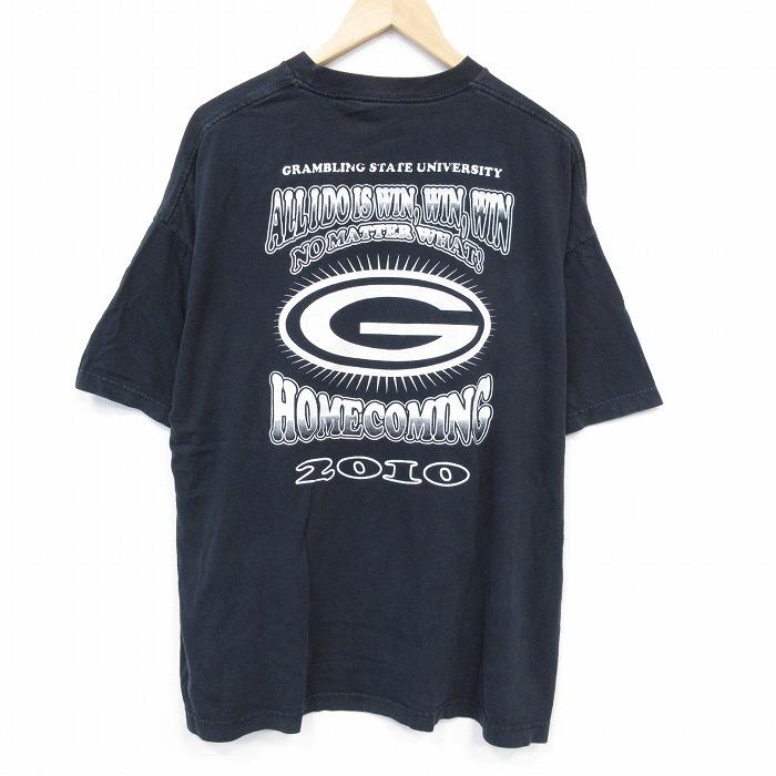 XL/古着 半袖 Tシャツ メンズ アメフト 大きいサイズ コットン